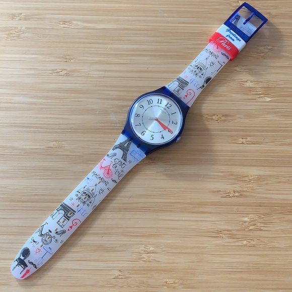 Swatch Watch - SUOZ233 - BISOUS DE PARIS - Destination Special Paris - Picture 2 of 10